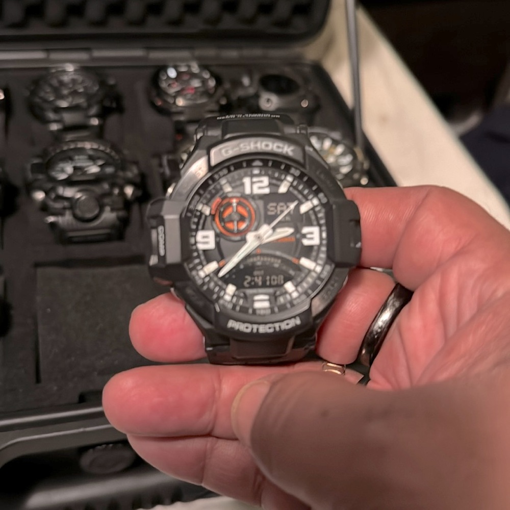 G-Shock Black and Red Men's Watch